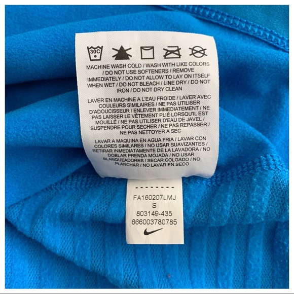 Nike Pro Dri-Fit Just Do It Zip Mock Top - Picture 7 of 9